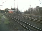 Private 185 mit Güterzug in Lehrte (März 2012)